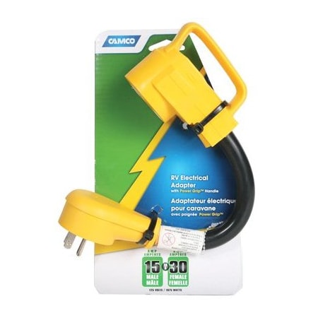 Camco 1530A RV Elec Adapter 55163